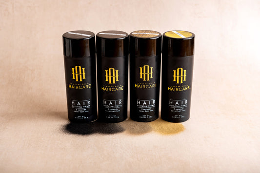HAIR BUILDING FIBRES (4 COLOURS)